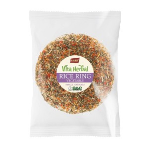 A&E Cage Company Vita Herbal Circle Rice Cake Vegetable Flavor Guinea Pig, Rabbit, Rat, Gerbil, Mouse and Hamster Treats - 0.03lb - 1 of 1