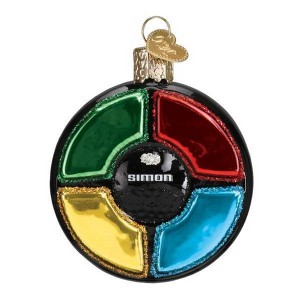 Old World Christmas 3.25 In Simon Watch Remember Repeat Tree Ornaments - 1 of 3