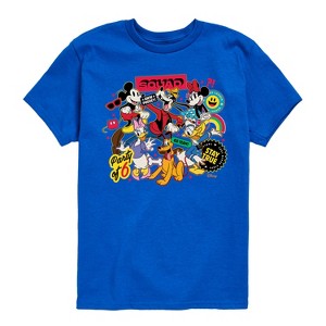 Boys' - Disney - Sticker Group Short Sleeve Graphic T-Shirt - 1 of 4