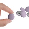 Unique Bargains Round Metal Sewing Cloth Covered Button 10 Pcs - 4 of 4