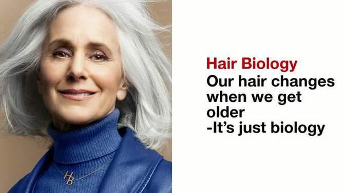 Hair Biology Biotin Strengthening and Revitalizing Shampoo Color Safe for Coarse, Gray and Aging Hair - 12.2 fl oz, 2 of 15, play video