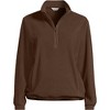 Lands' End Women's Anyweather RainDefense Fleece Quarter Zip Pullover - 3 of 4