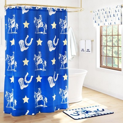 The Lakeside Collection Buckaroo Bath Collection - Shower Curtain