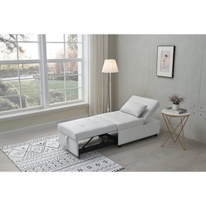 Kings Brand Furniture - Multi-Function Ottoman, Sofa Bed Sleeper, Convertible Chair - 1 of 4