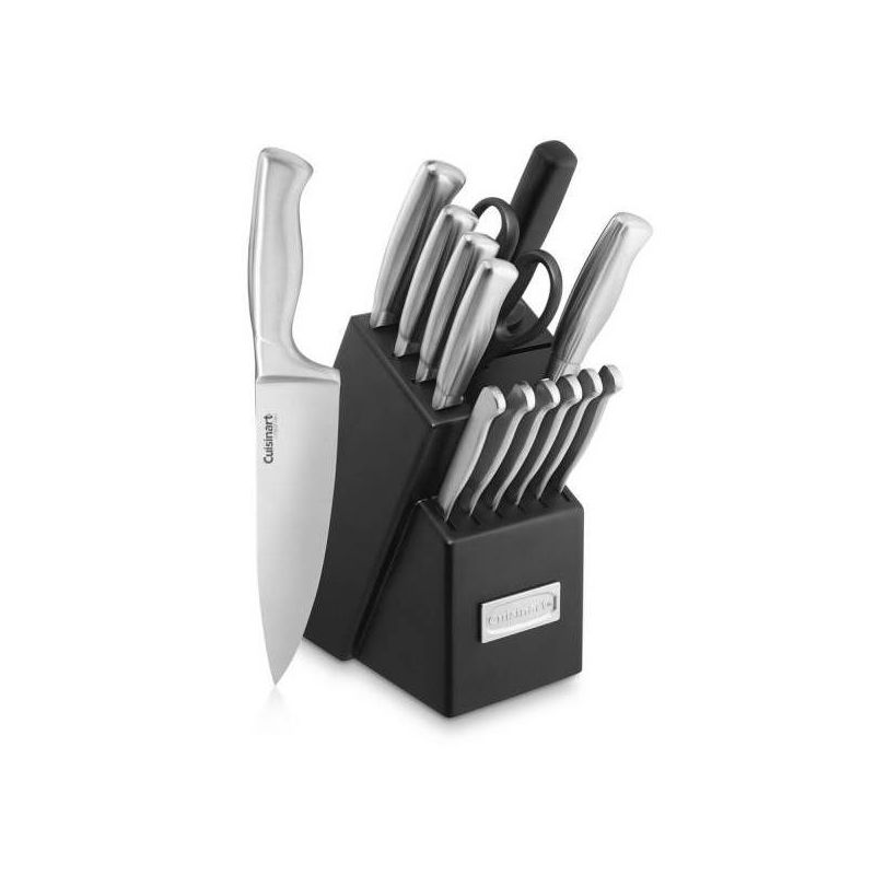 Cuisinart 15pc Stainless Steel Cutlery Block Set - C77SS-15PK, 1 of 14