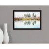 HomeRoots Lake Reflections Black Framed Print Wall Art - 2 of 4