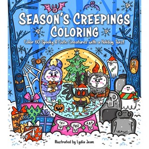 Season's Creepings Coloring - (Paperback) - 1 of 1