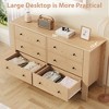 Zstar 6 Drawer Dresser for Bedroom, for Bedroom, Entryway, Hallway, Home Office - 4 of 4