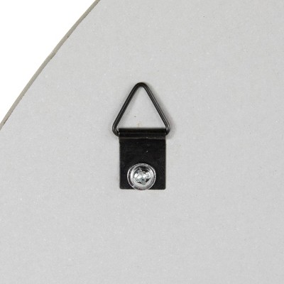 Elegant 20" Gold Fluted Round Wall Mirror