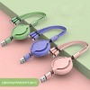 Boersma Multi Charging Cable 3Pack 4FT, 3-in-1 Fast Charging Braided Cord C Universal USB Charger Cable Compatible with iPhone, Micro USB, Purpl - 2 of 4