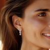 Ross-Simons 1.00 ct. t.w. Diamond Multi-Shaped Drop Earrings in 14kt White Gold - 2 of 4