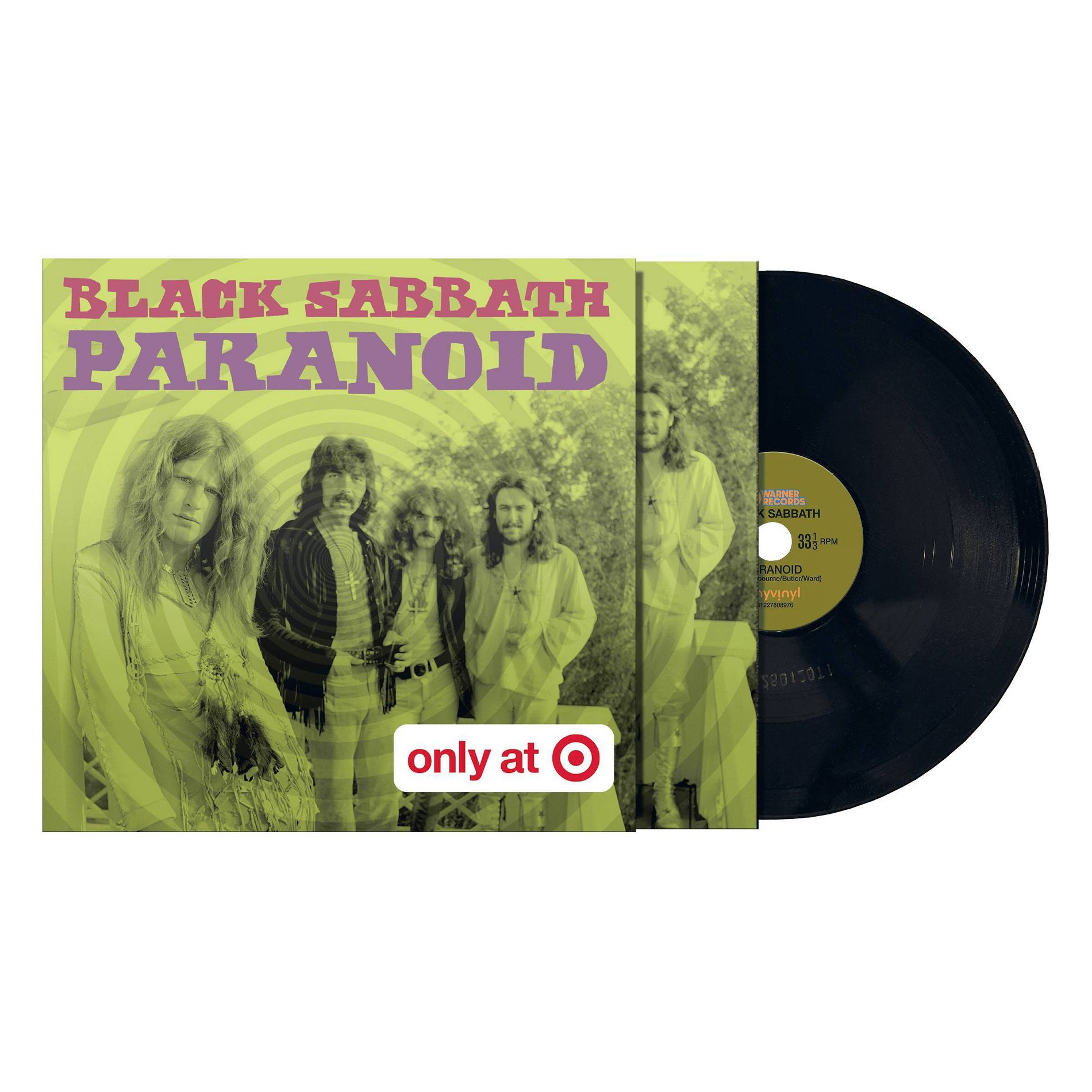 Black Sabbath Tiny Vinyl Edition - Paranoid/The Wizard (Target Exclusive, vinyl 4 inch)