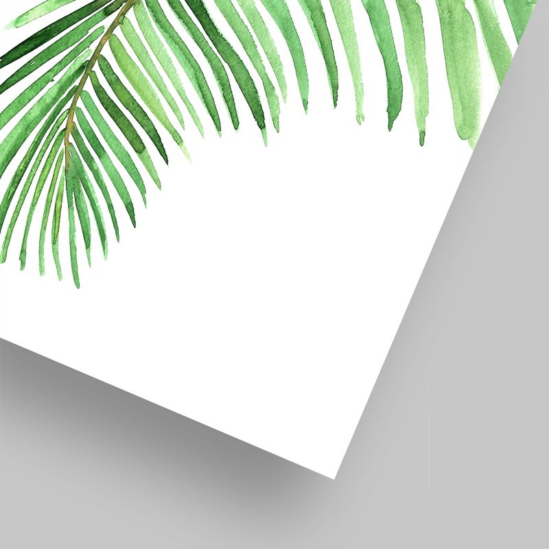 Americanflat Botanical Minimalist Palm Leaf By Blursbyai Poster, 5 of 7