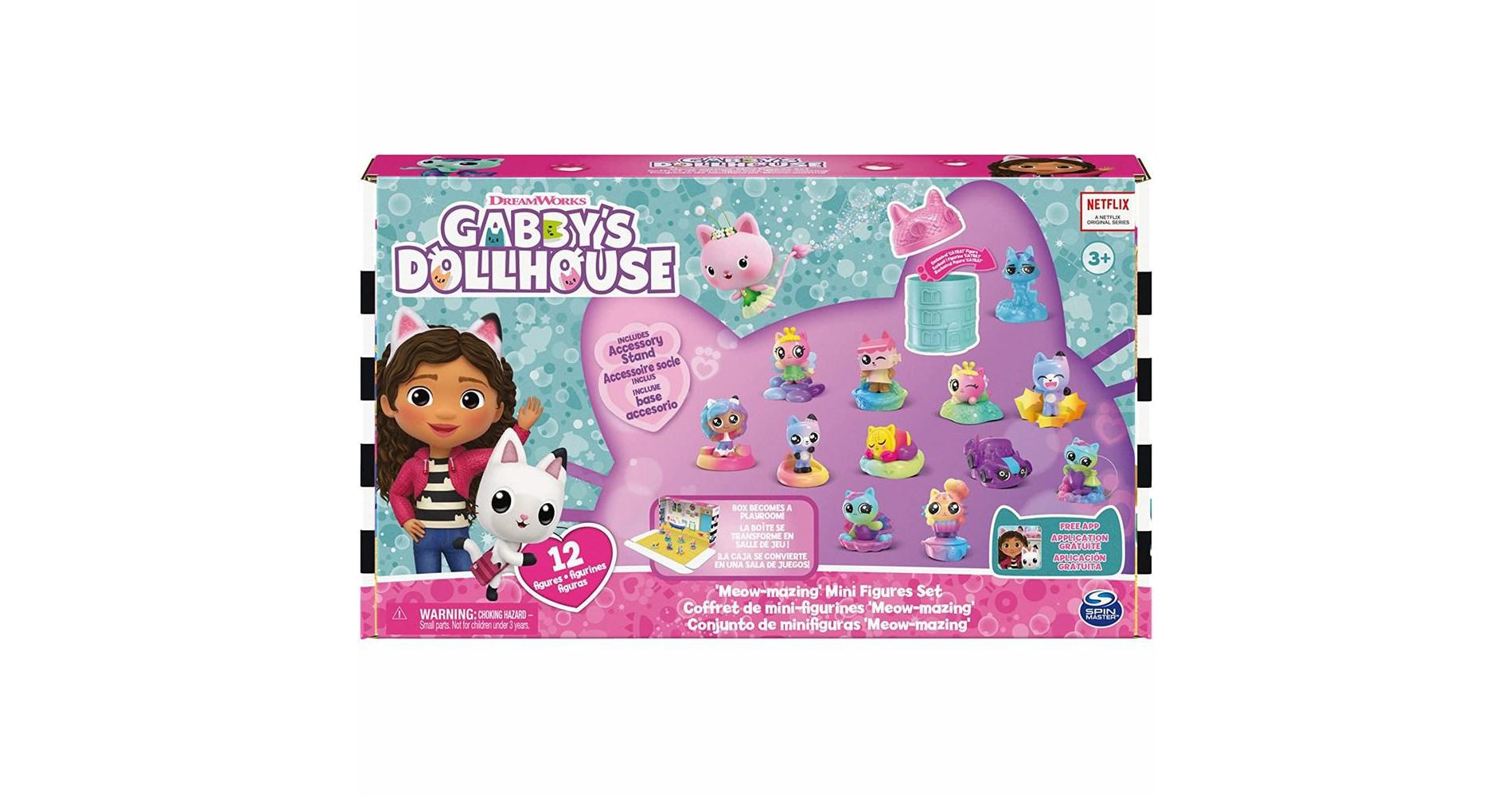 Gabby’s Dollhouse, Meow-mazing Mini Figures 12-Pack