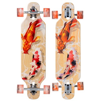 Madd Gear 31" Drop Through Longboard Skateboard 70mm Wheels ABEC-7 Bearings Maple Deck