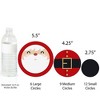 Big Dot of Happiness Jolly Santa Claus - Christmas Party Giant Circle Confetti - Holiday Party Decorations - Large Confetti 27 Count - 3 of 4