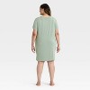 Women's Cloud Knit Pajama T-Shirt Dress - Auden™ - 2 of 3