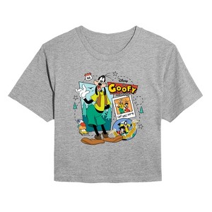 Women's - A Goofy Movie -  Cropped Graphic T-Shirt - 1 of 4