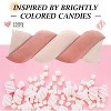 Hachikiko Candy Color Headboard Pillow -  Pink Velvet Back Cushion for Sofa, Bed Rest, Reading Support - 2 of 4