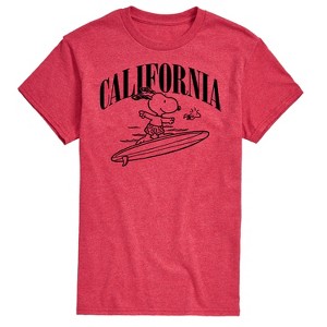 Men's - Peanuts - California Short Sleeve Graphic T-Shirt - 1 of 4