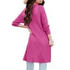 Girl's Open Front Cardigan Long Sleeve Knit Sweaters Kids Lightweight Cute Casual Loose Outerwear Coats with Pockets - 2 of 2