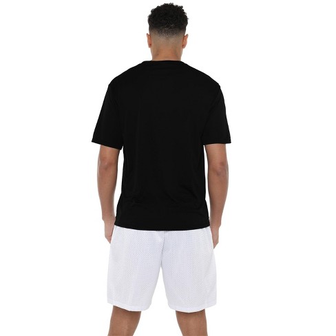 City College of New York Adult Men's Sport Active T-Shirt Left Chest Logo, Black - image 1 of 4