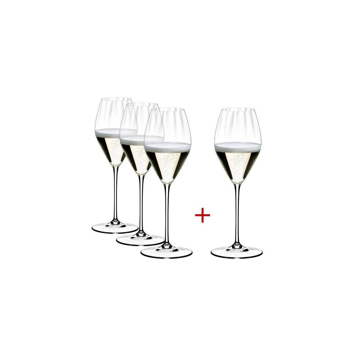 Riedel 13 fl oz Performance Champagne Wine Glasses (Pay 3 Get 4)