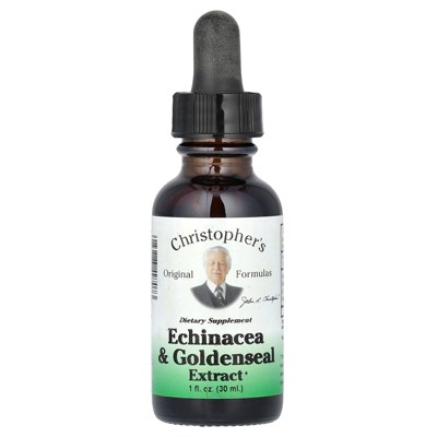 Christopher's Original Formulas Echinacea & Goldenseal Extract, 1 fl oz (30 ml)
