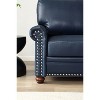 NicBex 35.83 Inch Modern Faux Leather Single Sofa with Wood Legs for Living Room,Office,Apartment - 4 of 4