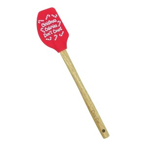 Holiday Spatulas Funny Cute Thanksgiving Xmas Season Cooking Utensils - Crazy Dog Spatula Christmas - 1 of 4