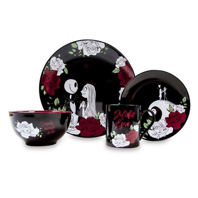 NBX Jack and Sally 8-Piece Dinnerware Set