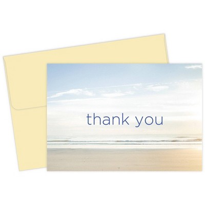 50ct Serene Thank You Note Card & Envelopes