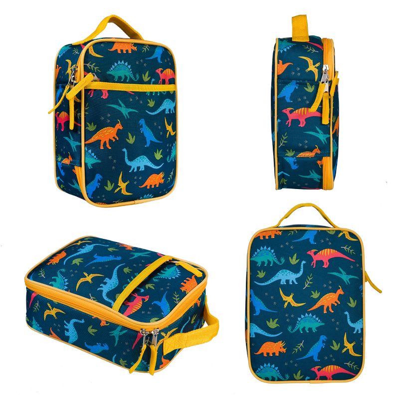Wildkin Recycled Eco Lunch Bag for Kids, 3 of 4