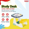 DOLU Kids Activity Desk with Storage & Footrest, Child Study Table for Ages 3+ - 2 of 4