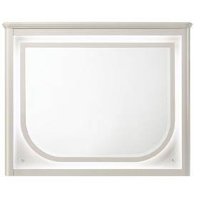 Laveda Pearl White Finish Mirror w/LED - 1 of 1