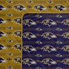 NFL Baltimore Ravens Home & Away Ultra Soft Blanket - 2pk - 2 of 3