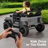 Best Choice Products Kids 24V 2-Seater Electric Ride-On Car Truck w/ Parent Control, Bluetooth, LED Lights - 4 of 4