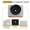 GDFStudio Ford Wall-Mounted Bathroom Vanity With Ceramic Round Sink - 4 of 4