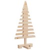 Aghana Digitals 60cm Solid Pine Wood Christmas Tree - DIY Decor, Compact Design for Home/Office - 4 of 4