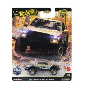 Hot Wheels 2017 Ford F150 Raptor Off the Road Car Culture Premium - 1 of 4