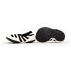 Komuello Baby Girl First Walk Sock Shoes Flat Style - Black White Stripe - 3 of 4