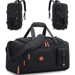Gym Bag for Men and Women with Shoe & Laptop Compartment, 3-in-1 Sports Travel Duffel Bag - 1 of 4