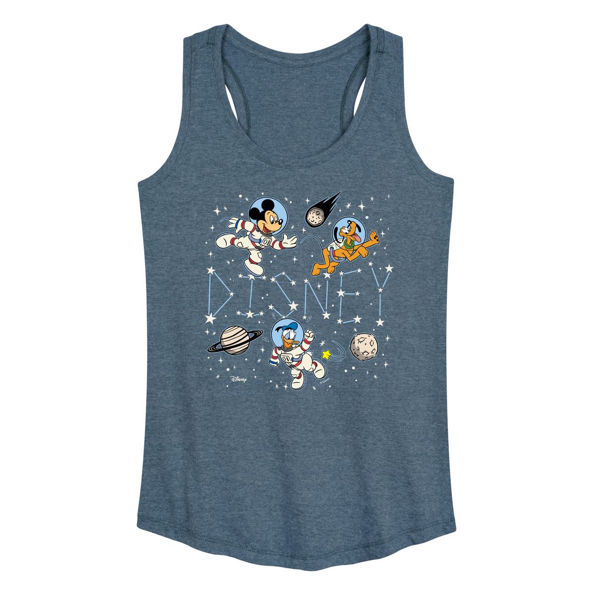 Women's - Disney - Celestial Disney Space Graphic Racerback Tank