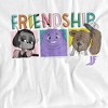 If Movie Imaginary Friends Imagine This Squares Adult T-Shirt White - 2 of 4