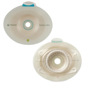 SenSura Mio Click Precut, Standard Wear Ostomy Barrier Elastic Adhesive 50 mm Flange 5 per Box 16914 - 1 of 3