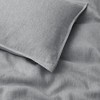 Peace Nest Linen Cotton Blend Duvet Cover Set, Durable, Breathable & Moisture-Wicking, 3 Piece Bedding Set with Pillow Shams - 2 of 4