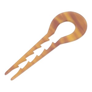 Unique Bargains Women's U-shaped Toothed Chignon Pin 1 Pc - 1 of 4