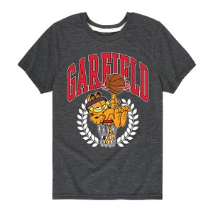 Boys' - Garfield - Basketball Short Sleeve Graphic T-Shirt - 1 of 4