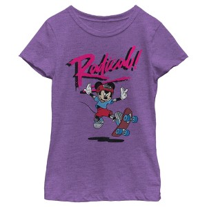 Girl's Disney Mickey Radical T-Shirt - 1 of 4