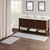 100% Cotton Solid Heavy Weight Fabric Reversible Bath Rug, Premium Touch Quick-Dry Plush Bath Rug for Indoor Use - 4 of 4